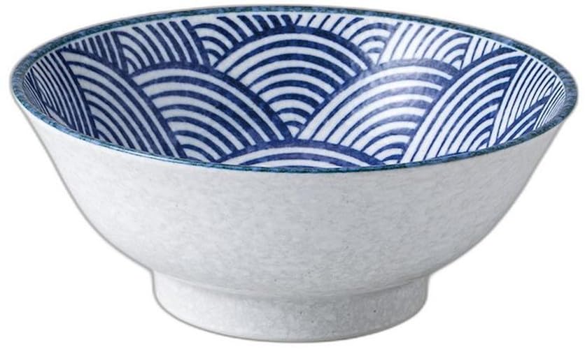 

Пиала Шираюки Сэйгайха x 21 x Набор пиал для рамена Сетомонохонпо 6.8 на высокой ножке [21 8.5см 1300сс]