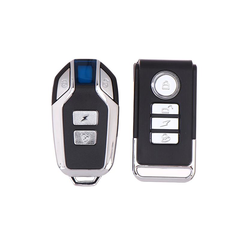 Bicycle Motorcycle Vibration Alarm Bike Alarm Remote Control Wireless Anti-Theft Alarm 113Db Triggered Vibration Sensor