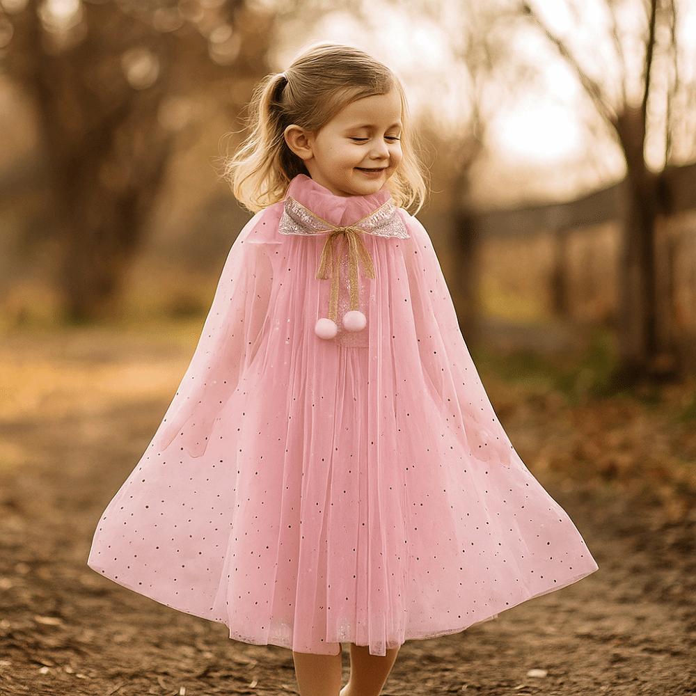 Cosplay Accessories Role-Playing Children's Princess Shawl Stage Props Mesh Performance Dress up Clothes Stage Props Halloween