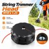 Plastic Grass Trimmer Head M10x1.25 Brush Cutter Head New Garden Tool Accessories  Lawn Maintenance