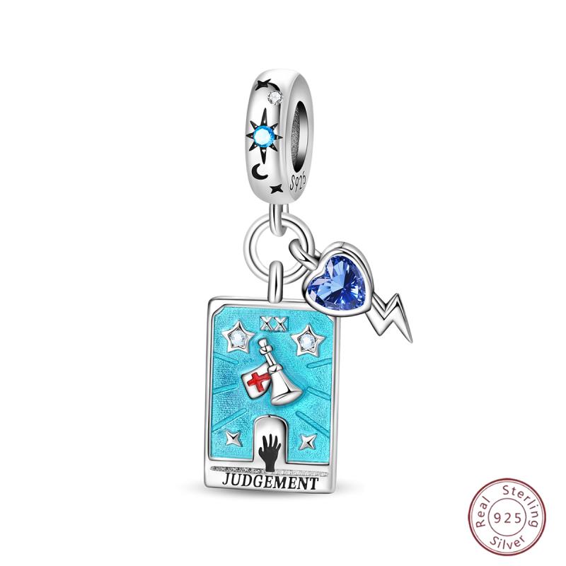 copper Charm Bead Charms Bead Charms Pendants Sun Moon Stars Magic Tarot Compatible With Authentic Bracelets Women Fine Jewellery Gift