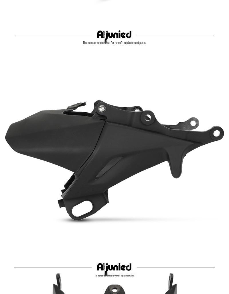 Honda CBR1000RR Tail Tidy with Black Turn Signals - Modified Short Tail License Plate Holder & Fender Accessories