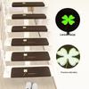 Luminous Anti-Slip Self-Adhesive Stair Tread Carpets for Solid Wood Floors