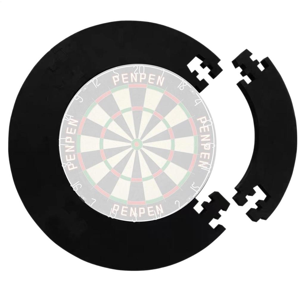 Dart Board Surround Ring Lightweight EVA Dartboard Surround Removable Durable Splicing Dart Board Wall Protector Darts Accessory