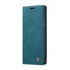 CASEME Case for Samsung Galaxy S9 Plus, Leather Wallet Case, Blue