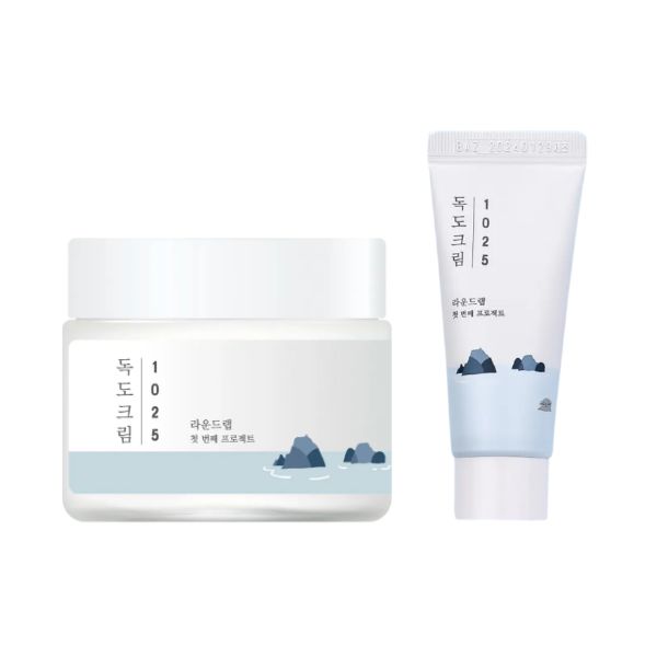 Round Lab 1025 Dokdo Hydrating Face Cream Special Set 80ml + 20ml