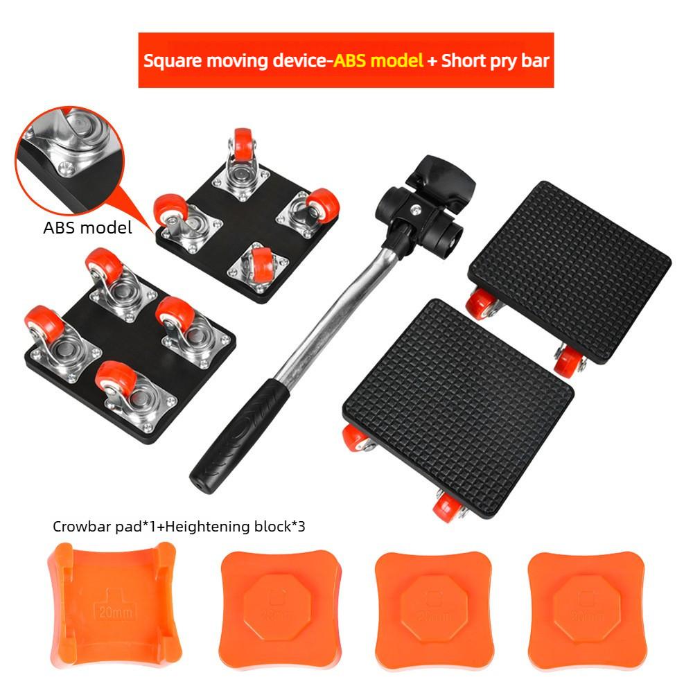 360° Universallräder Möbeltransporter Set Super Hohe Tragfähigkeit Mobiles Transportgerät Schrankhandling Universalwerkzeug