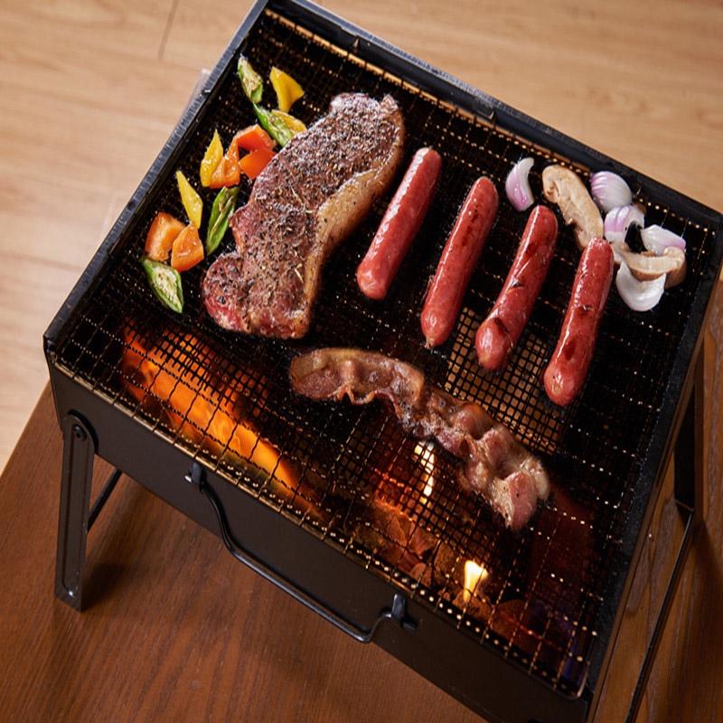 Bbq Grill Mat Mesh 2 Pcs Non Stick Teflon Cooking Grilling Sheet Liner Fish New