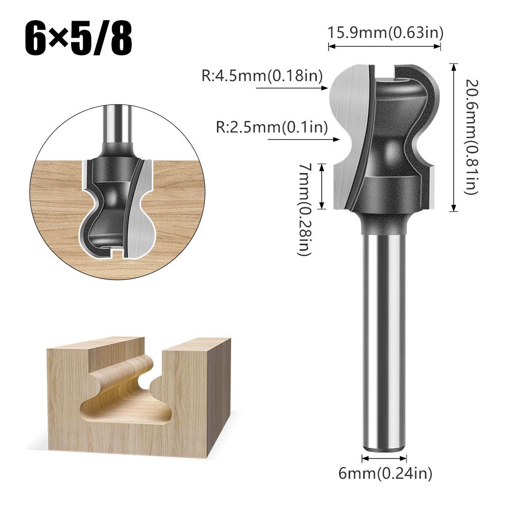 6 handles 12 handles two-arc nail clippers, drawer cabinet door drawer knife, cabinet door handle knife slotting knife hidden handle