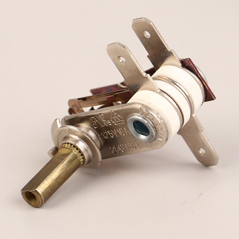 Justerbar temperaturbryter Bimetallvarmetermostat Temperaturkontrollbryter Tilbehør Elektrisk brytertilbehør