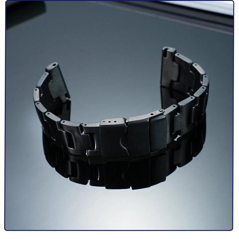 Pro Casio Prorek prw-6600 prg-650 Titanový kovový řemínek k hodinkám PRW-30/50/60/70YT prw-6900/6800 Náramek Titanová slitina Řetěz k hodinkám