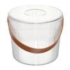 Tissue Storage Box 3-Slot Multi-Use Napkin Holder Practical Reliable Long-Lasting Beautiful Texture Space-Saving Design