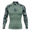 SCUBA Swimsuit Diving Surfing Split Long-sleeved Top Quick-drying Jellyfish Suit Tight Stretch Sunscreen