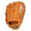 ZETT Soft Steer Baseball Soft Size 5 Glove, All-Around, Right-Handed Throw, Brown, (BRG352630)