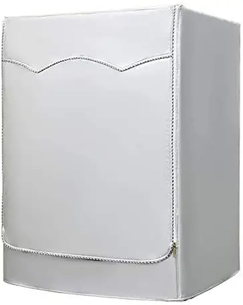 

4 size washer-dryer cover Washing machine cover Polyester waterproof front load sunblock laundry silver coated dust cover 60X50X85cm