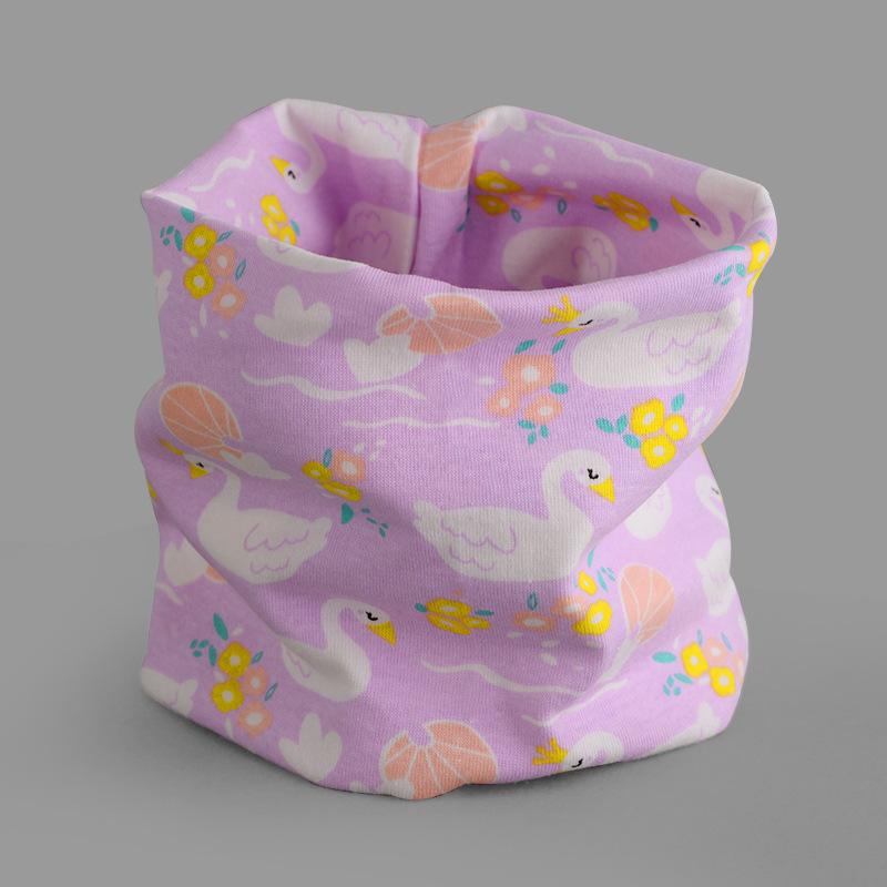 Nová jarní podzimní dětská šála Módní dětská bavlněná šála pro chlapce a dívky Šála s O-kroužkem Dětský límec Dětská nákrčník