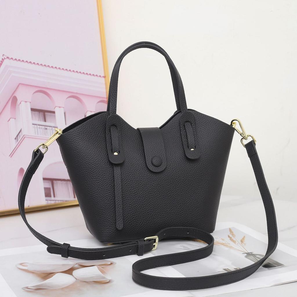 Skórzana Torba Damska na Ramię Duża Pojemność Listonoszka Torba Mamusi Modna Prosta Koszyk Warzywny Torba Muszla