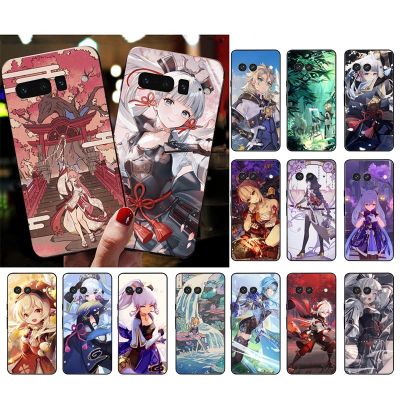 Phone Case For Google Pixel 10 Pro XL 9 Pro XL 9A 8 7 6 Pro Pixel 8A 7A 6A Pixel 8 7 6 5 Genshin Impact Game Yan Fei