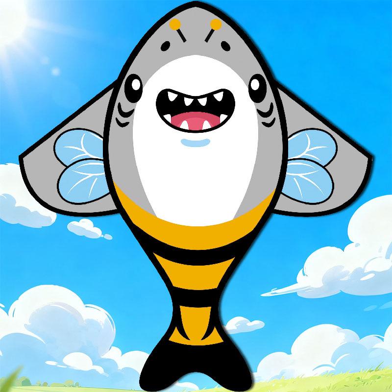 New Weifang Shark, Penguin, Whale Cartoon Kite for Kids