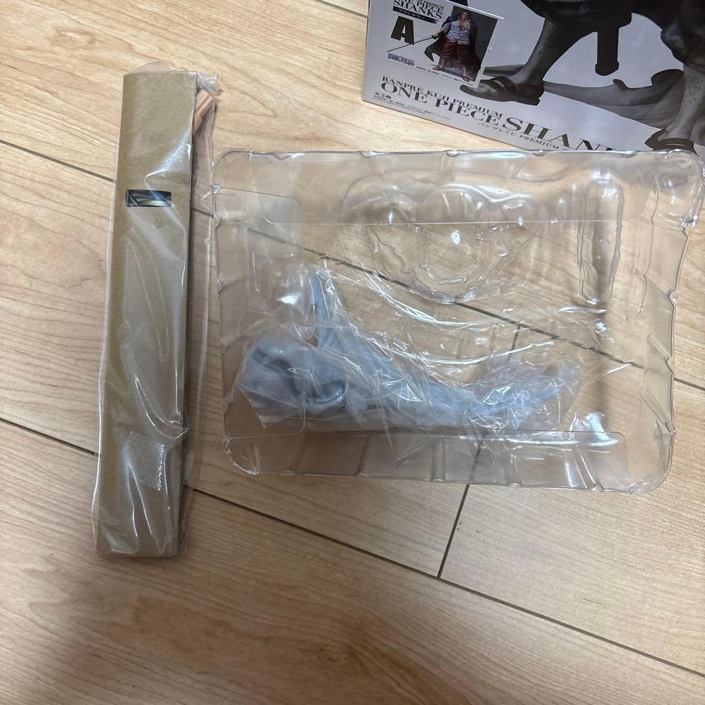 [USED] Banpresto Lottery Premium Shanks Figure A Prize with Ticket Stub