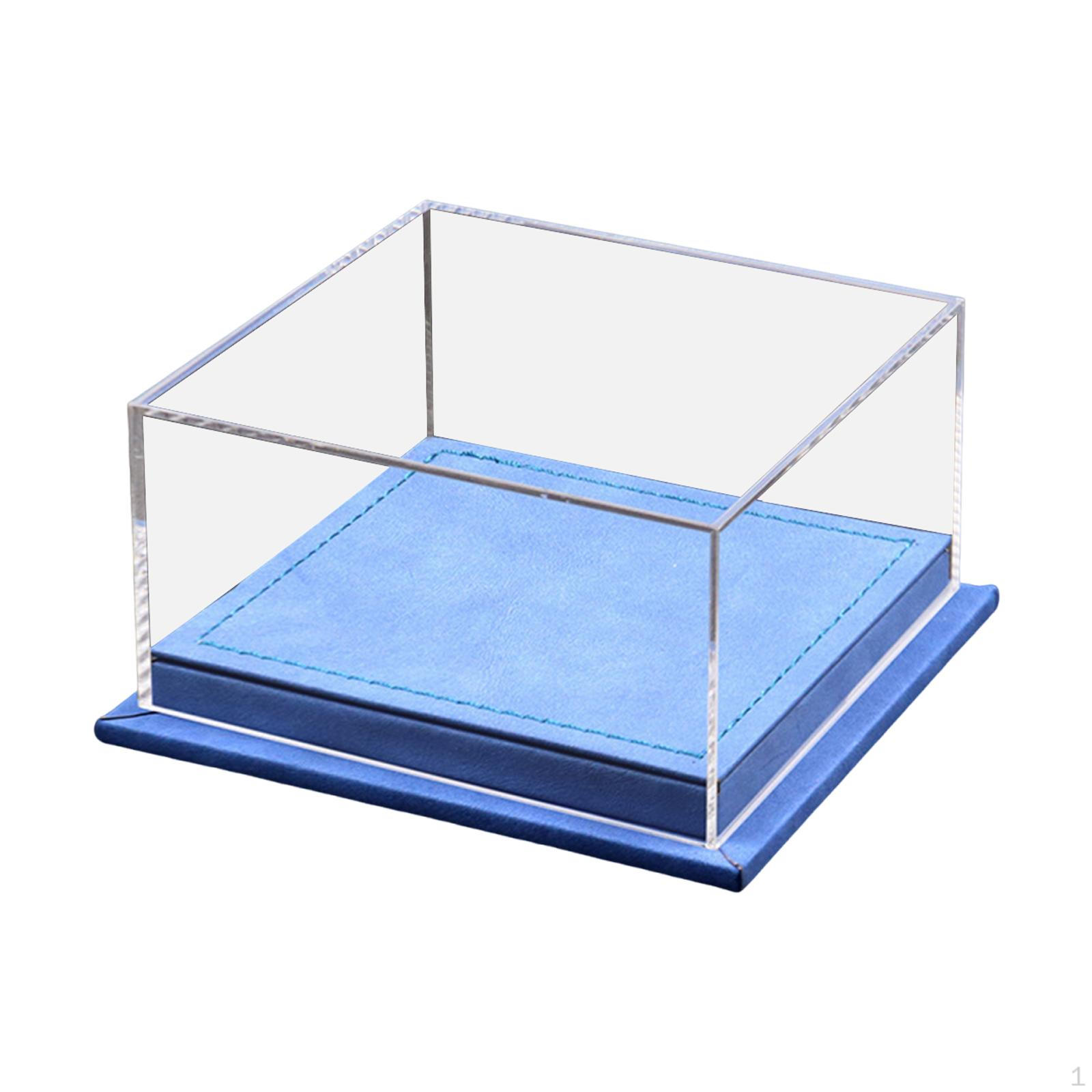 

1/64 Scale Toy Car Display Case with Clear Lid for Home Use 5x4.8x2.6inch Lightweight Design