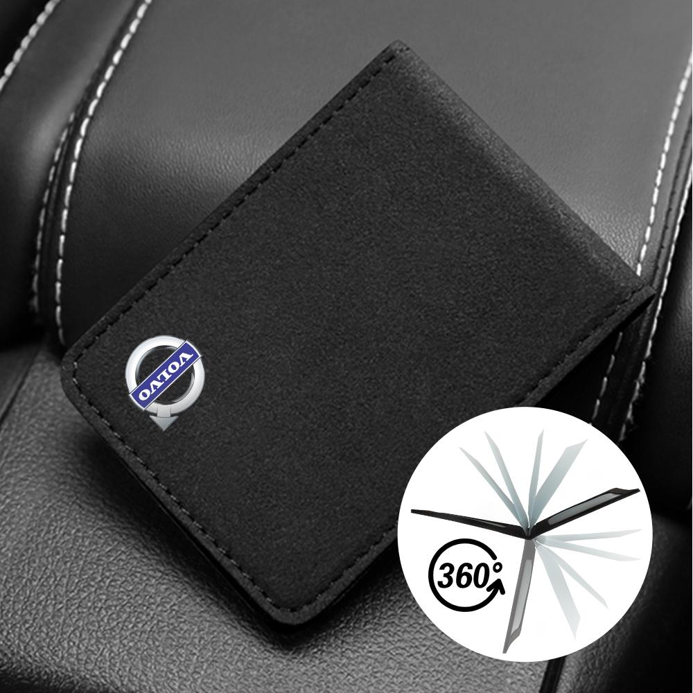 Auto Driver License Cover Tumbled Leather Material Car Driving Documents Case Credit Card Holder For Volvo S80l Xc60 Xc90 S40