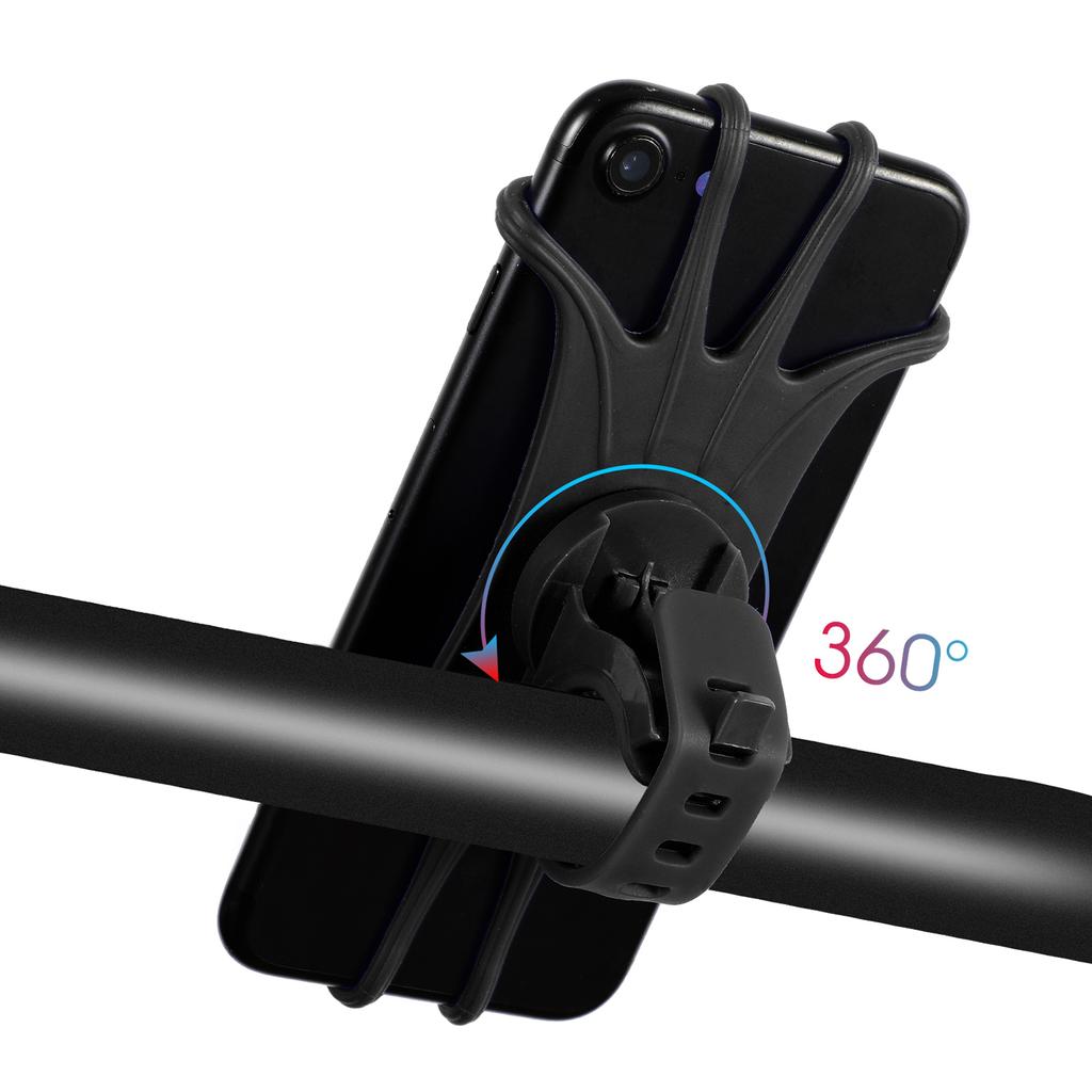 WEST BIKING Bicycle Mobiles Phones Holder Multifunctional Silica Gels Mounted Supports for Cycle Navigation Cycle