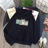 Womens Oversized Fleece-Lined Hoodie Winter Warm Long Sleeve Sweatshirt Loose Fit Casual Streetwear