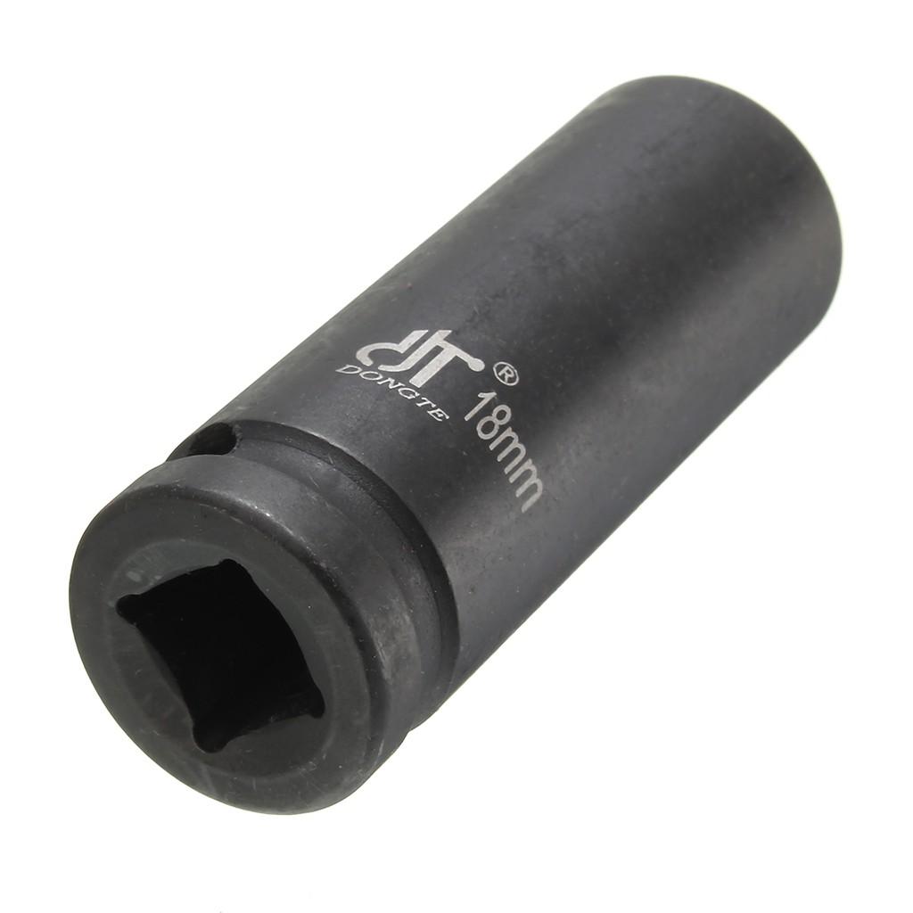 10-32mm 1/2" Inch Drive Deep Impact Metric Socket Set Air Garage Sockets 15pc Black
