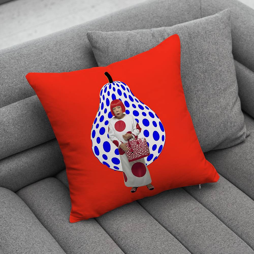 YYayoi Art KKusama Creative patterned pillowcases for interior decoration office living room home