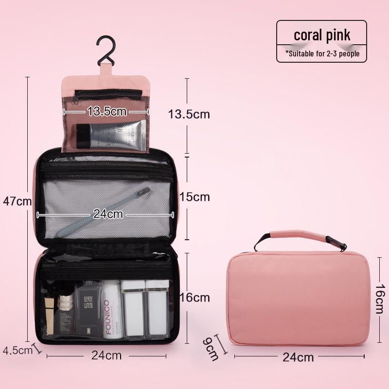Bolsa de Higiene Masculina de Viagem Impermeável Pendurável de Grande Capacidade - 40% de Desconto