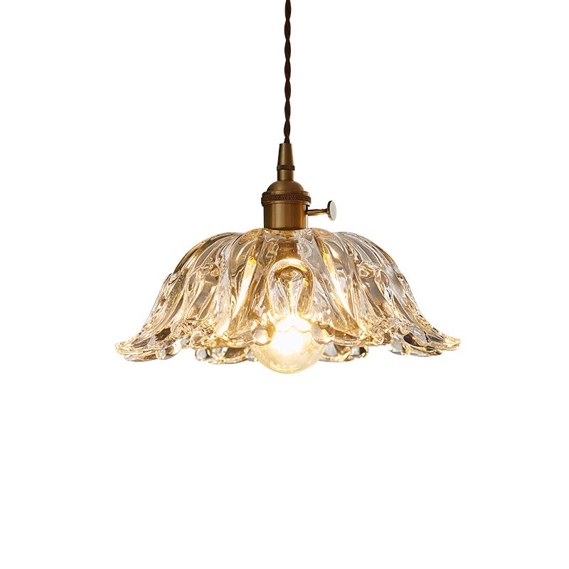 

Латунна скляна японська люстра, домашня спальня, узголів’я ліжка, їдальня, бар, підсилювач Інтернету, еркер, балконна лампа