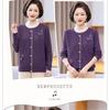 Tricots Style Maman: Pull Fausse Deux-Pièces en Velours pour Femmes d'Âge Moyen et Âgées, Parfait pour les Superpositions Automne/Hiver
