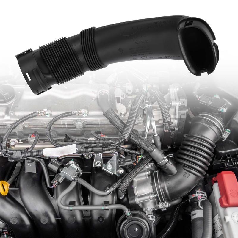 X Autohaux Car Intake Hose Compatible for BMW X5 X6 E70 E71 35iX 40iX, Black No.13717624208