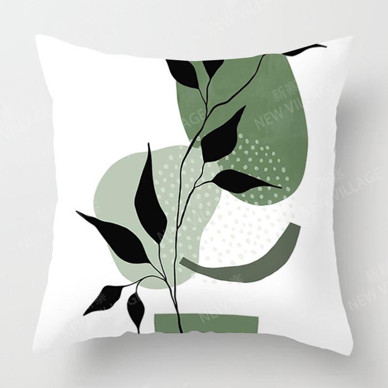 Nordischer Herbst-Wohndekor-Kissenbezug, Sofa-Kissenbezug, modern, 45 x 45 cm, 45 x 45 cm, 50 x 50 cm, 60 x 60 cm, 40 x 40 cm, Boho-Wohnzimmer