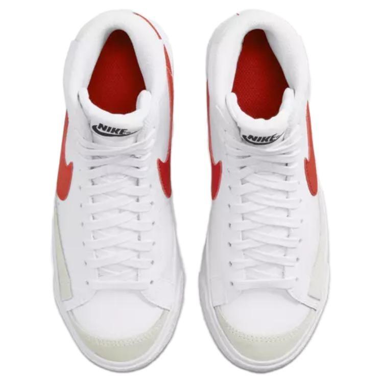 Nike Blazer Mid 77 White Picante Red GS Kids' DA4086-110