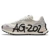 Wear Resistant And Waterproof Low Top Running Shoes Men's White Gray Black 112415580A-1