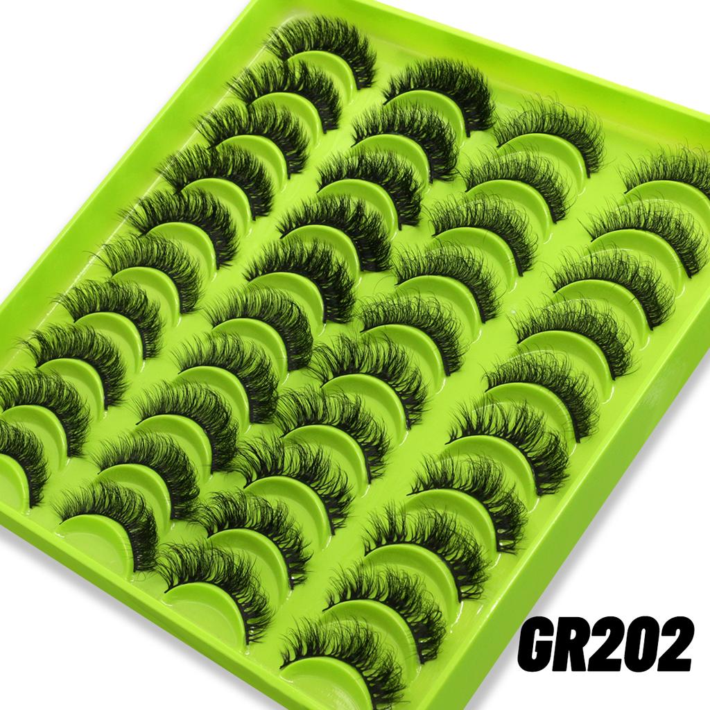 Lashes 3D Faux Mink Lashes Natural False Eyelashes Dramatic Fluffy Soft Volume Lashes Eyelash Extension Makeup