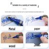 Pentel N850/N860 Oil-Based Marker Pen, Round/Flat Tip, Signature Box-Head Pen