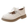 Mädchen Lederschuhe Prinzessinnenstil Einzelne Schuhe Weiche Sohle 2025 Neue Kinderschuhe Auftrittsschuhe Ausländischer Stil Ballerinas Doudou Schuhe