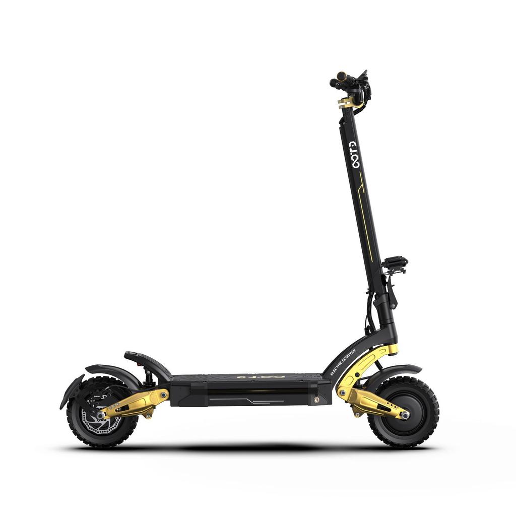 Skládací elektrická koloběžka OOTD S30, motor 2400 W, baterie 52 V 23,4 Ah, maximální rychlost 65 km/h, dojezd 60 km, 10x2,75 palcová kola