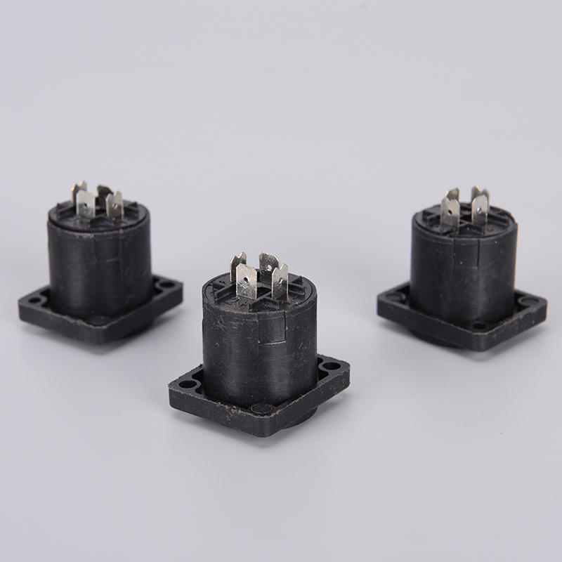 10X Speakon 4 Pin Female Jack Compatible Audio Cable Panel Socket Connector  Sale