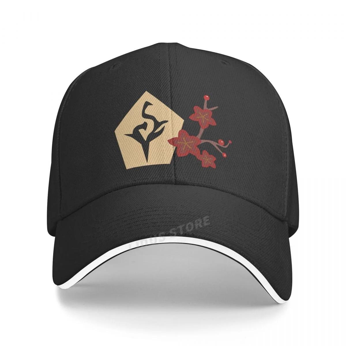 

Genhsin Impact Hu Tao Baseball Cap Hat Printed Хлопчаки Summer Sport Czapka Casquette Spring Casual Outdoor Solid Color Adjustable