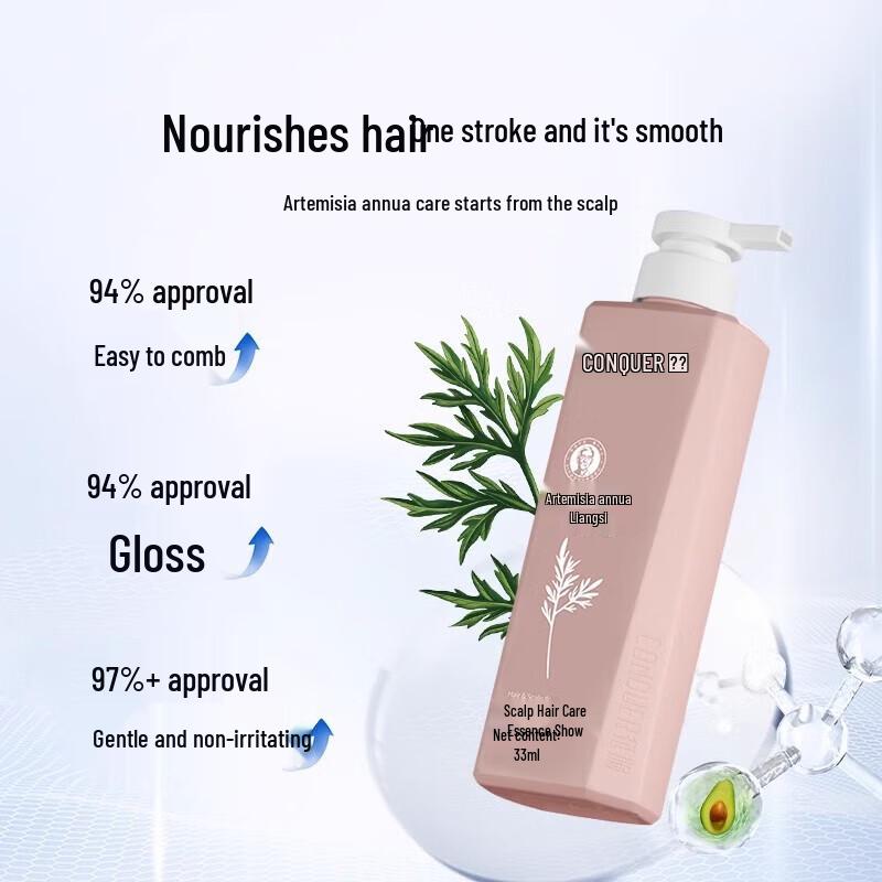 Conquer Anti-Dandruff Invigorating Shampoo Set