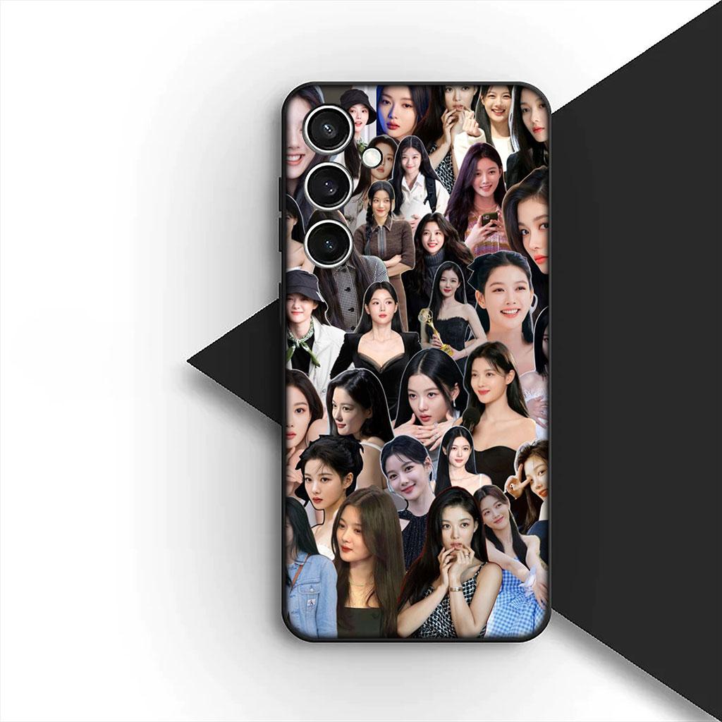 

Kim You Dear Jung X Silicone Phone Cover for Samsung Galaxy S25 S24 S23 FE Ultra Plus S7 Edge S25+ S23+ A56 5G Soft Case Galaxy S23 Ultra