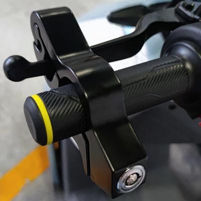 Pro Universal Alloy Handlebar Anti-Theft Lock Weather Resistant Security Lock for Motorcycle Bike ATV Parking