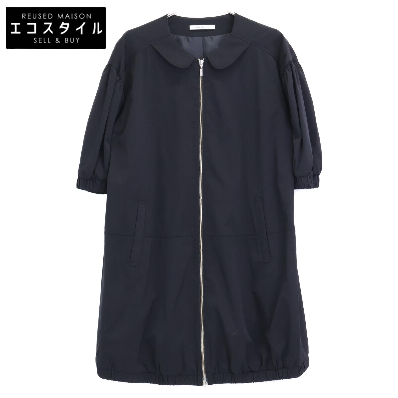 

FOXEY NEW YORK 37720 Black Raincoat Dress coat 38 blackUsed