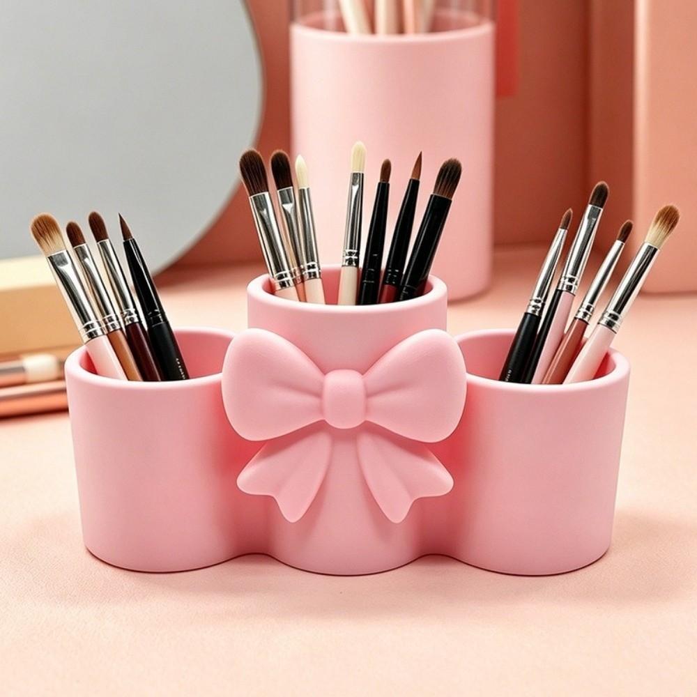 Ornaments Makeup Brush Holder 3D Printed Desktop Decoration Pencil Organizer Office Desktop