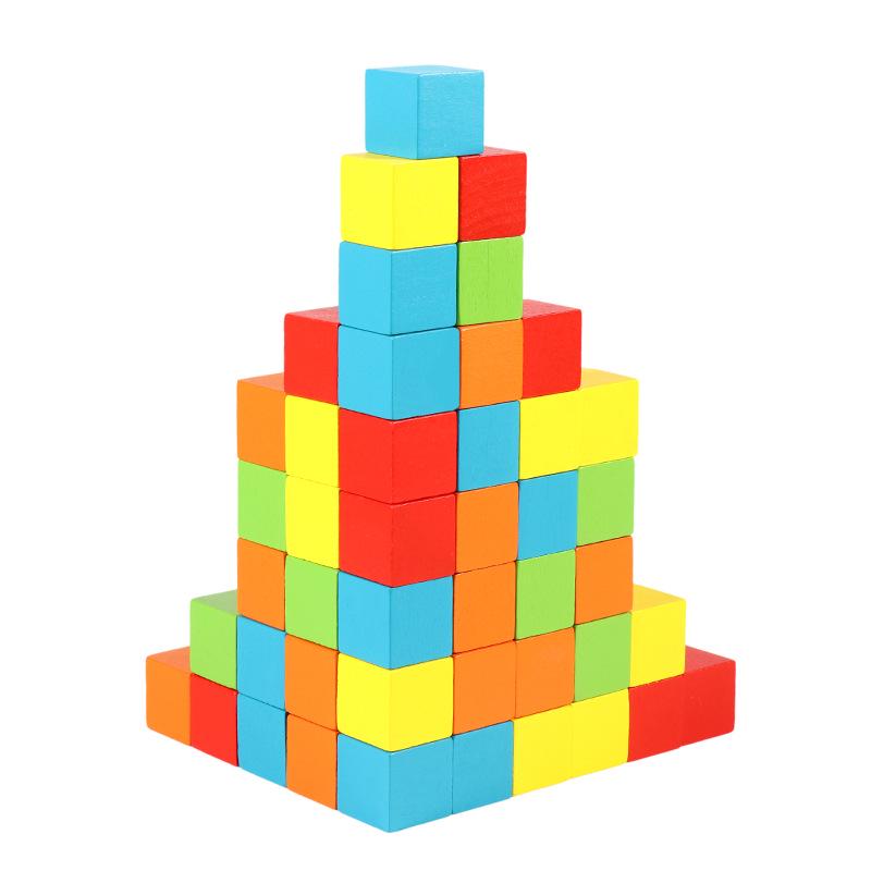 2 cm große Geometrie-Würfelblöcke für den Mathematikunterricht in der Grundschule