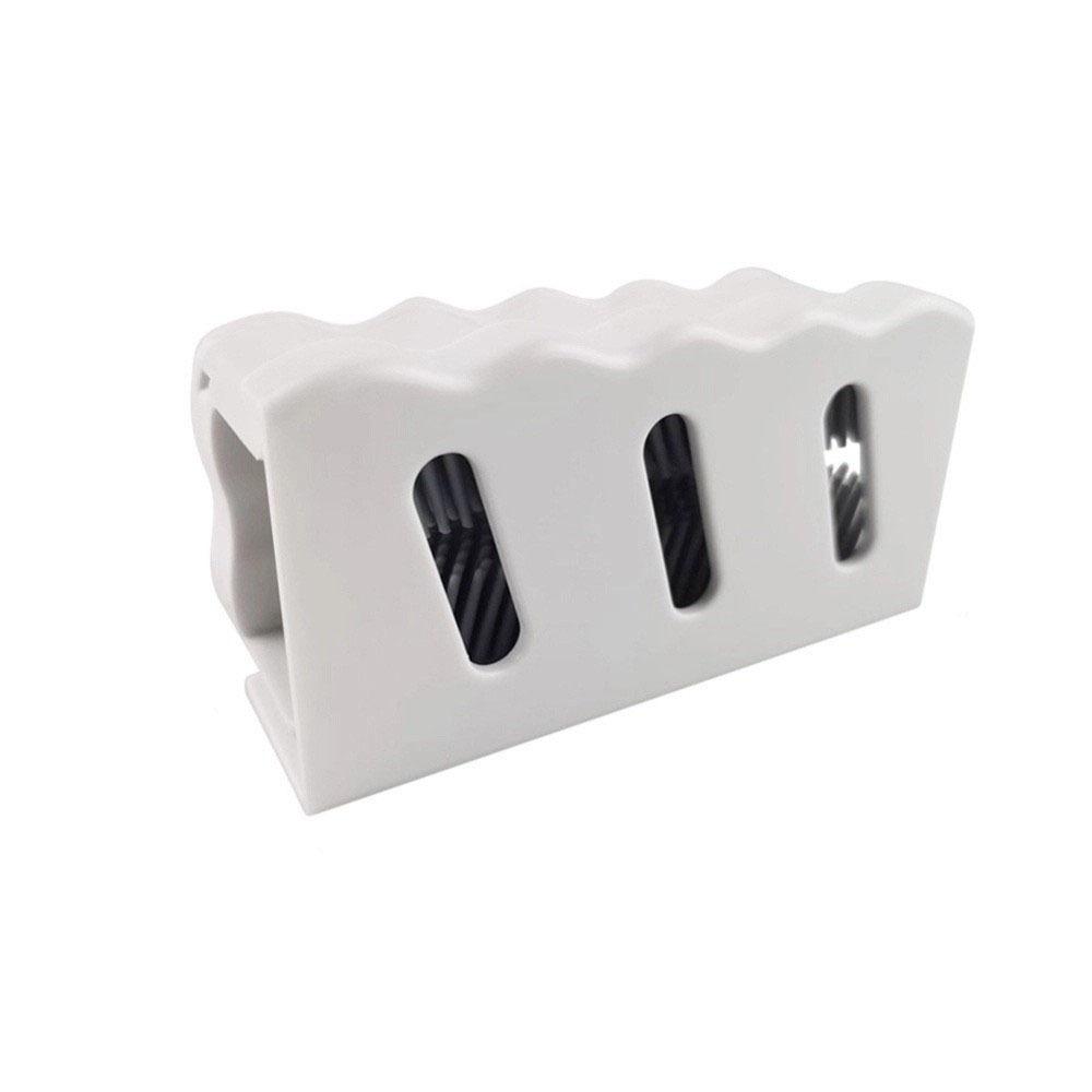 Soft Brush Bathroom Hair Catcher 2in1 Bathtub Hair Stopper Shower Hair Collector  For Home
